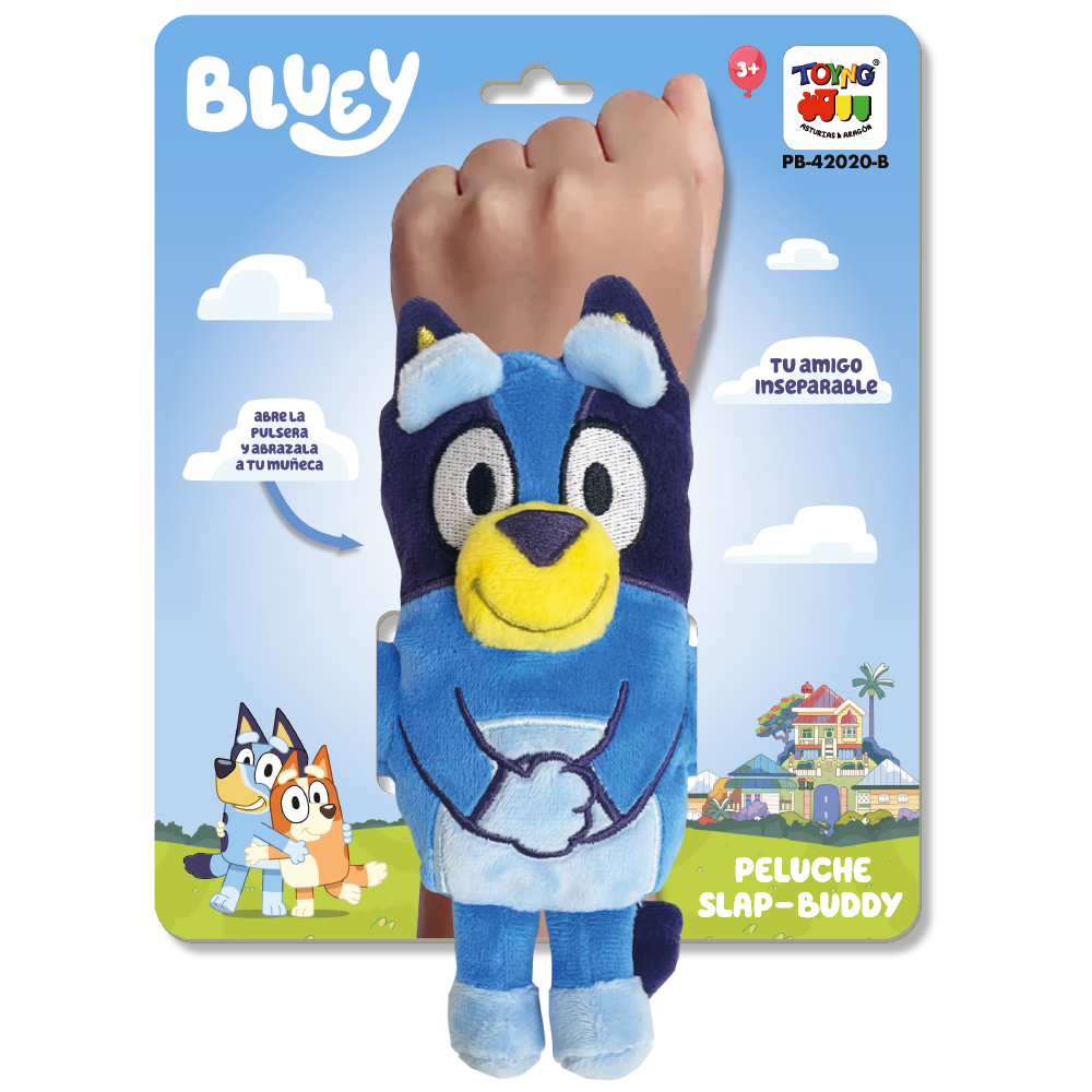 PELUCHE SLAP-BUDDY BLUEY - BLUEY - 3