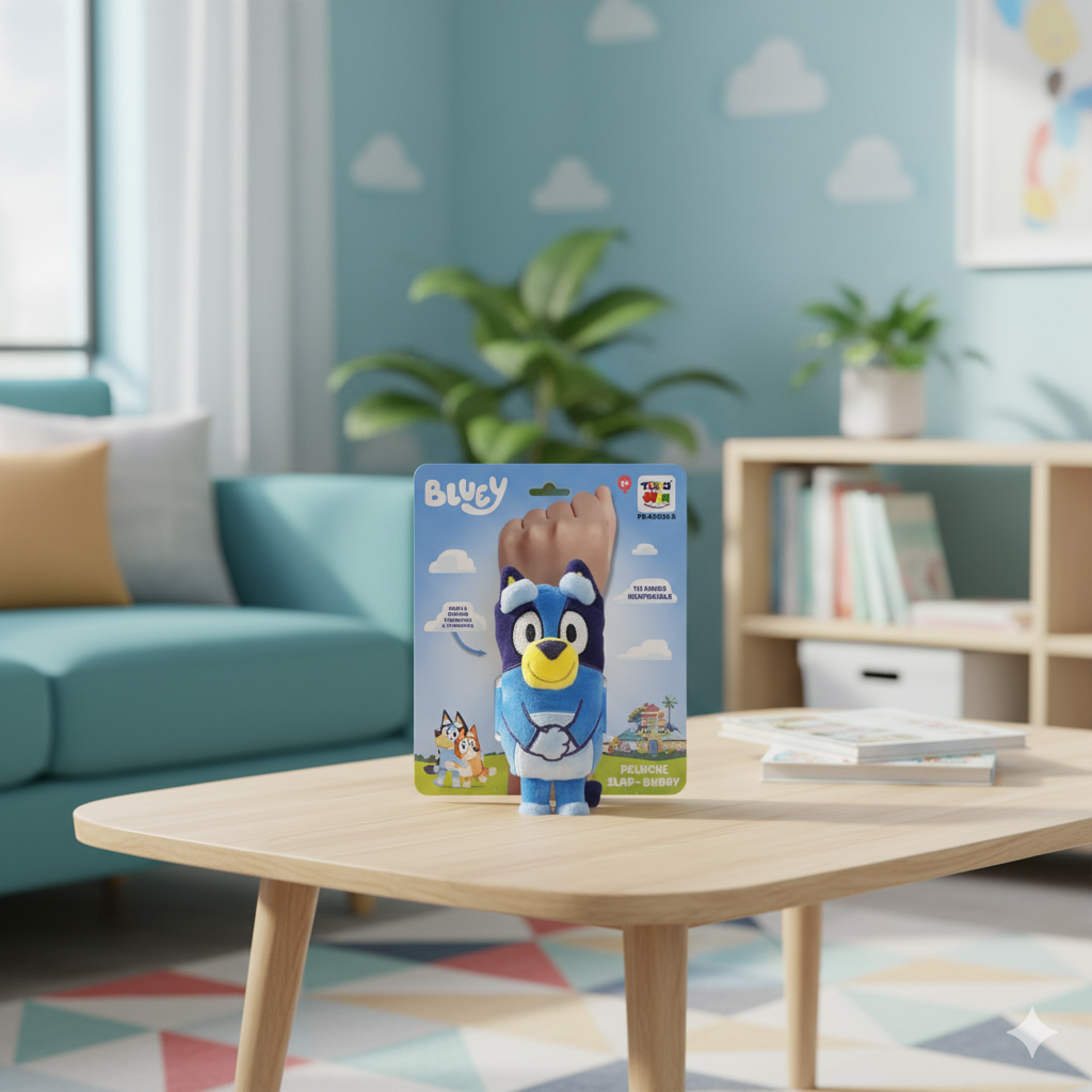 PELUCHE SLAP-BUDDY BLUEY - BLUEY - 9
