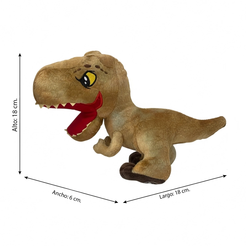 PELUCHE TIRANOSAURIO - JURASSIC - 7