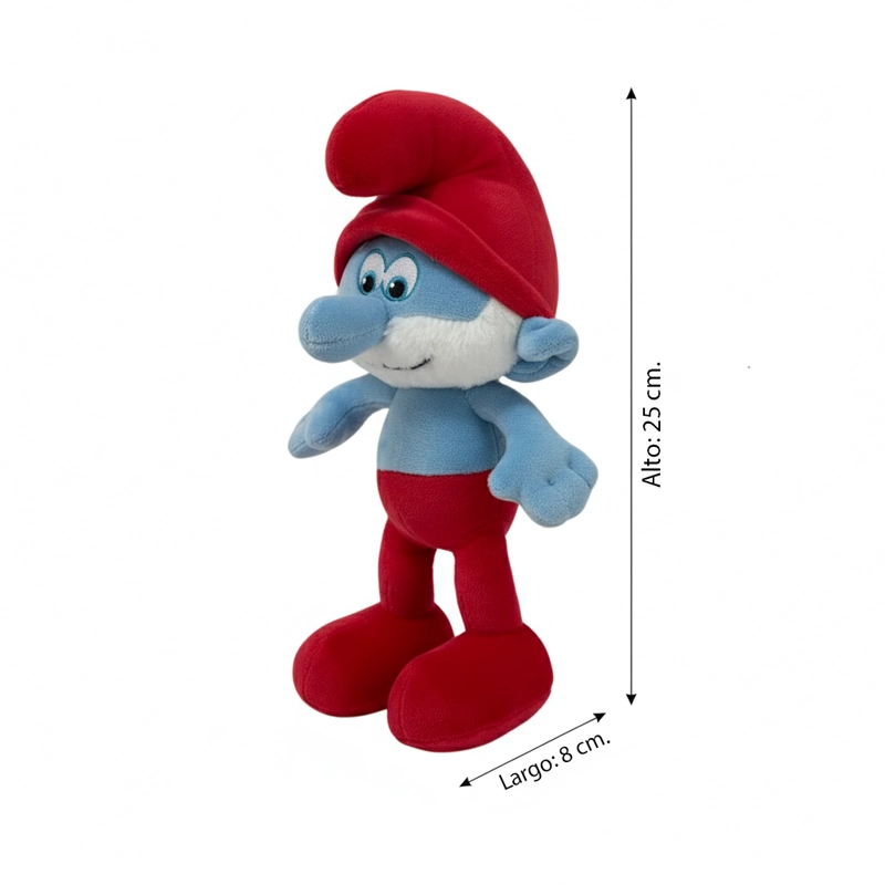PELUCHE PAPA PITUFO - LOS PITUFOS - 5
