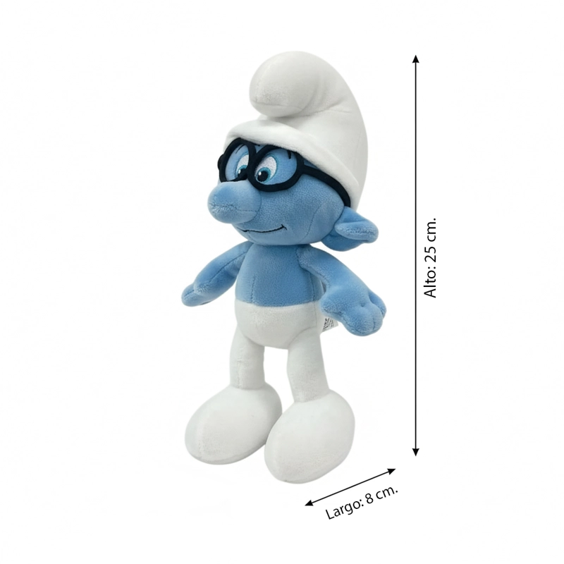 PELUCHE PITUFO FILOSOFO - LOS PITUFOS - 5