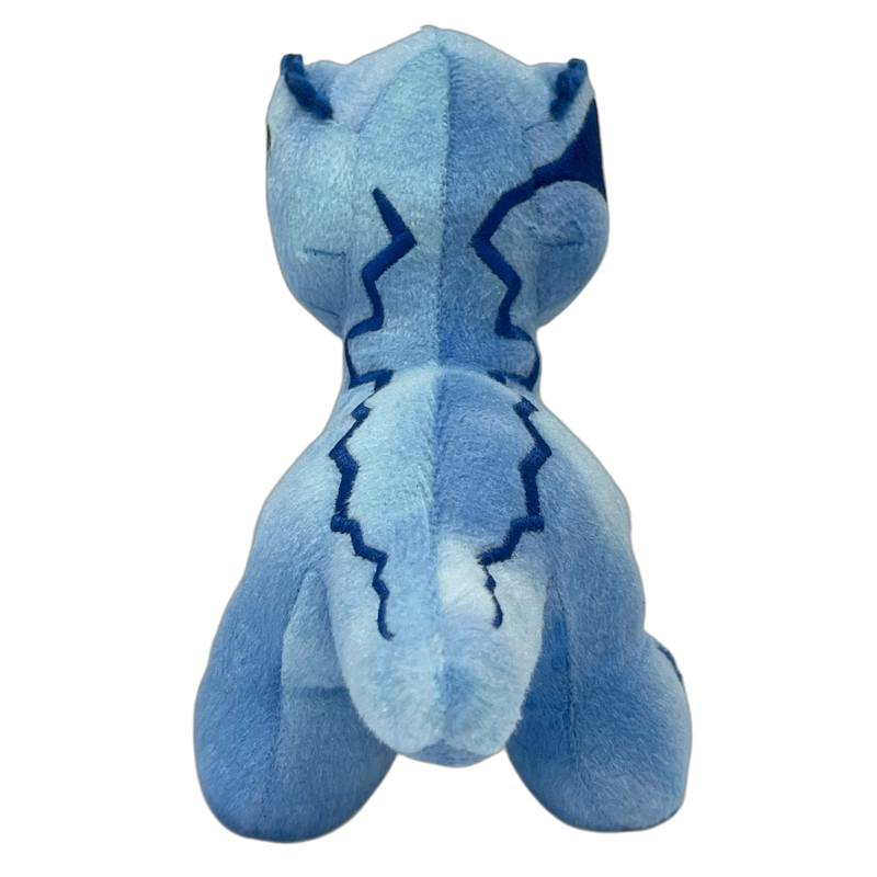 PELUCHE DINOSAURIO AZUL - JURASSIC - 3