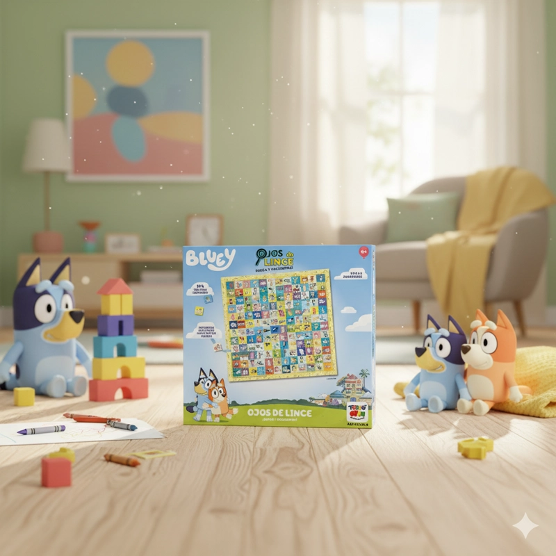 JUEGO DE MESA OJOS DE LINCE - BLUEY - 6