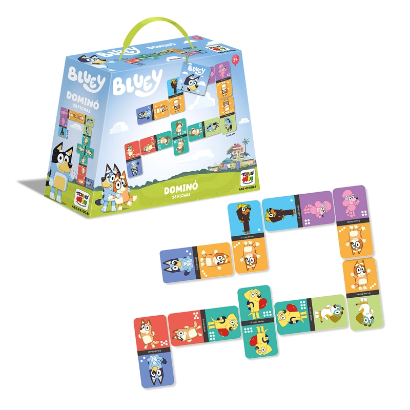 JUEGO DOMINO - BLUEY - 1