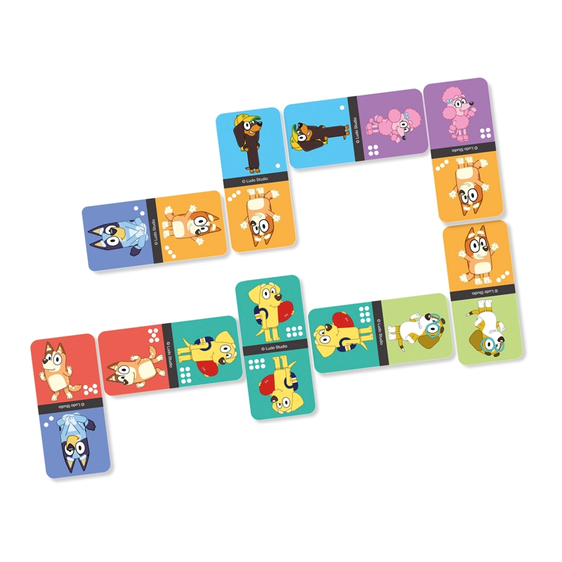JUEGO DOMINO - BLUEY - 3
