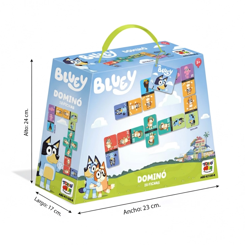 JUEGO DOMINO - BLUEY - 4