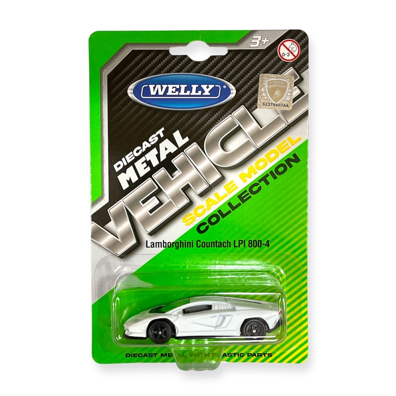 AUTO LAMBORGHINI COUNTACH LPI-800-4 ESCALA 1:60 - WELLY - 3