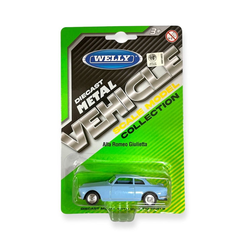 AUTO ALFA ROMEO GIULIETTA 1954 ESCALA 1:60 - WELLY - 3