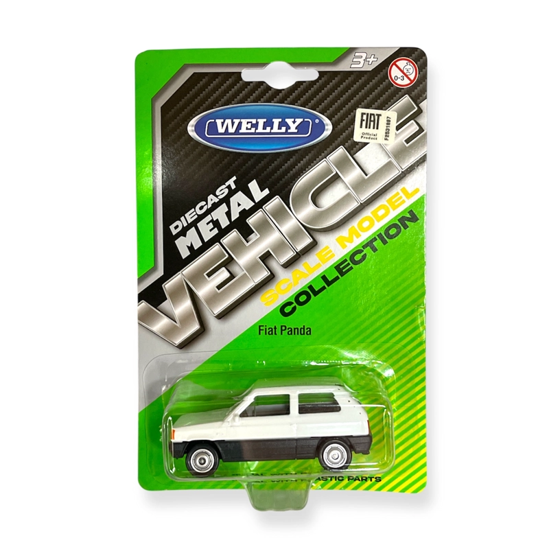 AUTO FIAT PANDA ESCALA 1:60 - WELLY - 3