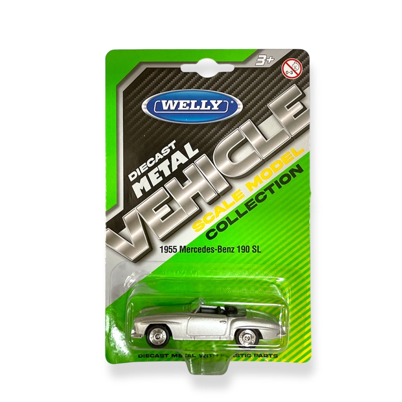 AUTO MERCEDES-BENZ 190 SL ESCALA 1:60 - WELLY - 3
