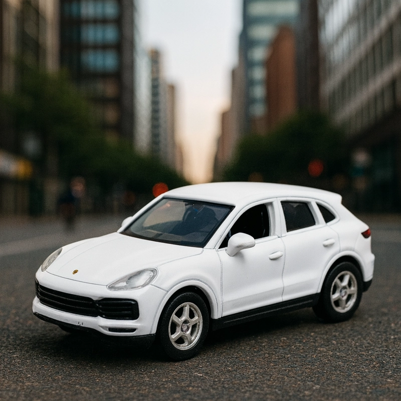AUTO PORSCHE CAYENNE TURBO ESCALA 1:60 - WELLY - 5