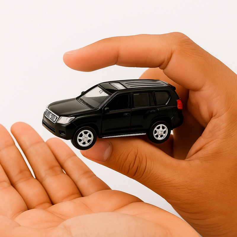 AUTO TOYOTA LAND CRUISER PRADO ESCALA 1:60 - WELLY - 2