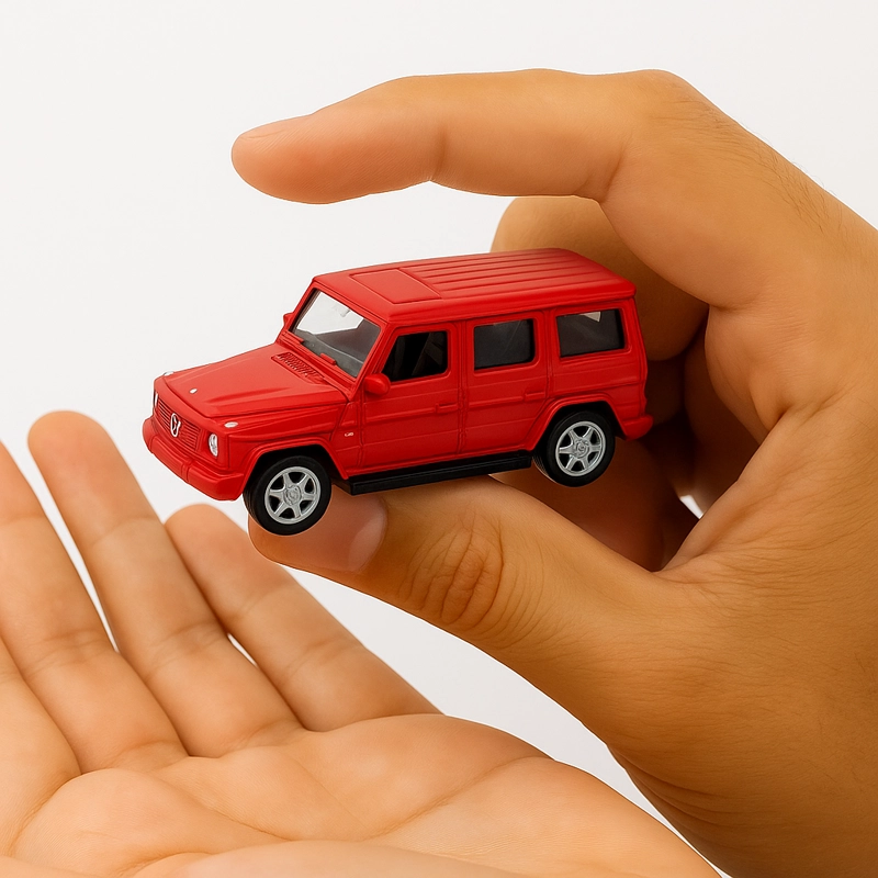 AUTO MERCEDES-BENZ G-CLASS ESCALA 1:60 - WELLY - 2