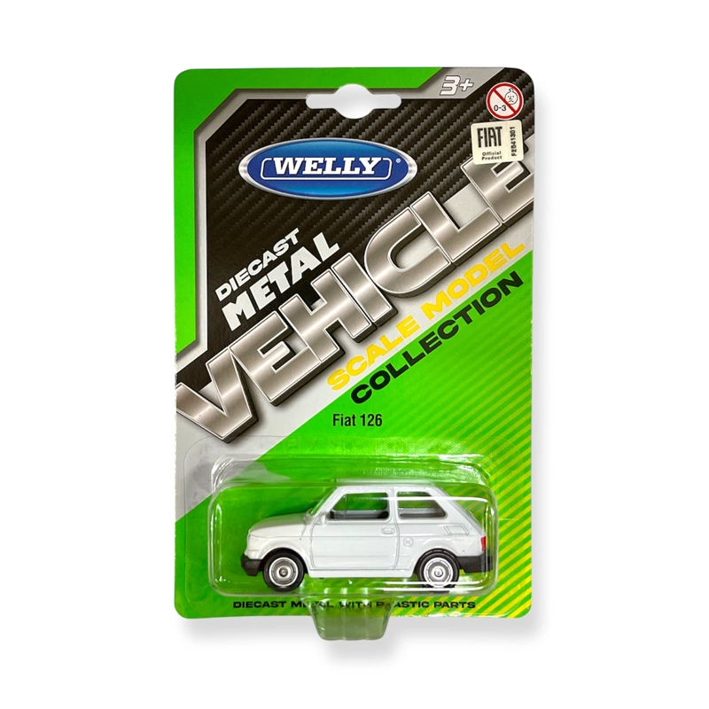 AUTO FIAT 126 ESCALA 1:60 - WELLY - 3