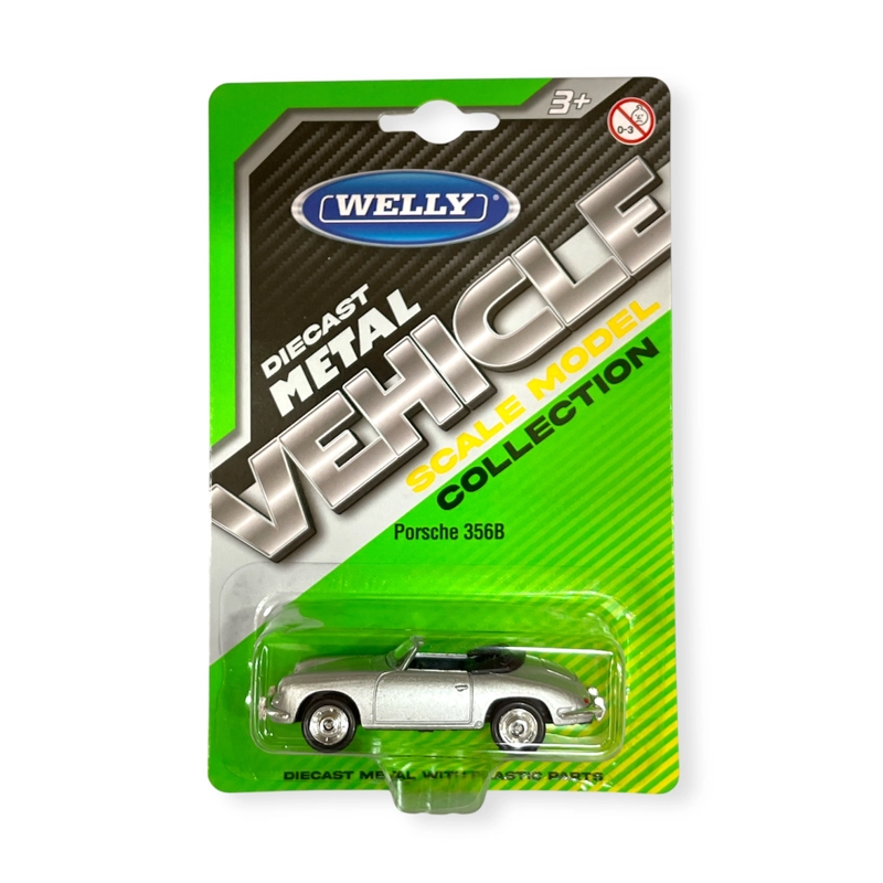 AUTO PORSCHE 356B ESCALA 1:60 - WELLY - 3