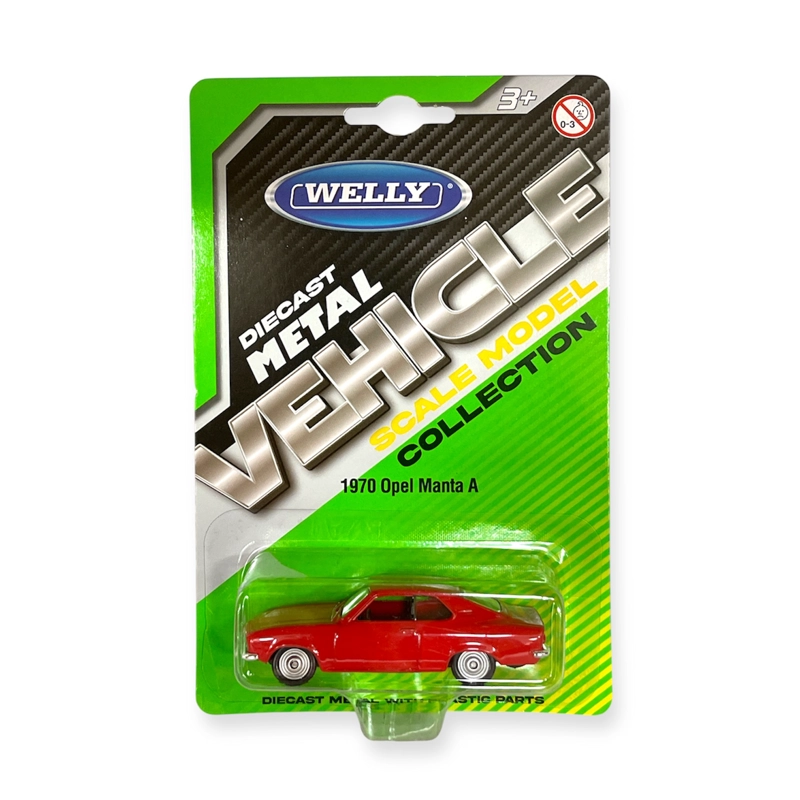 AUTO OPEL MANTA ESCALA 1:60 - WELLY - 3