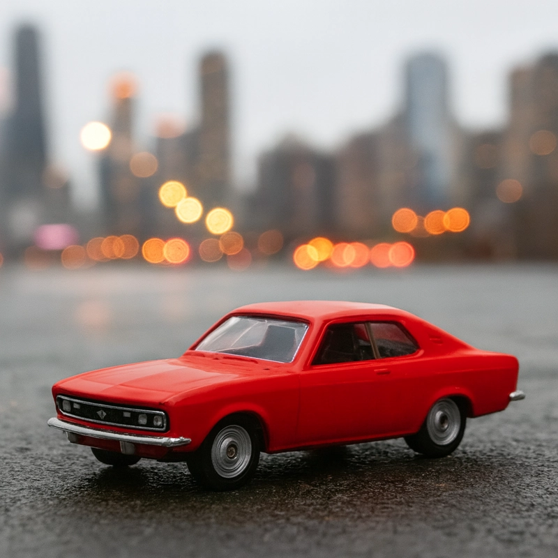 AUTO OPEL MANTA ESCALA 1:60 - WELLY - 5