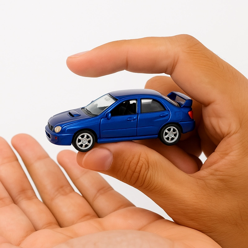 AUTO SUBARU IMPREZA WXR STI ESCALA 1:60 - WELLY - 2