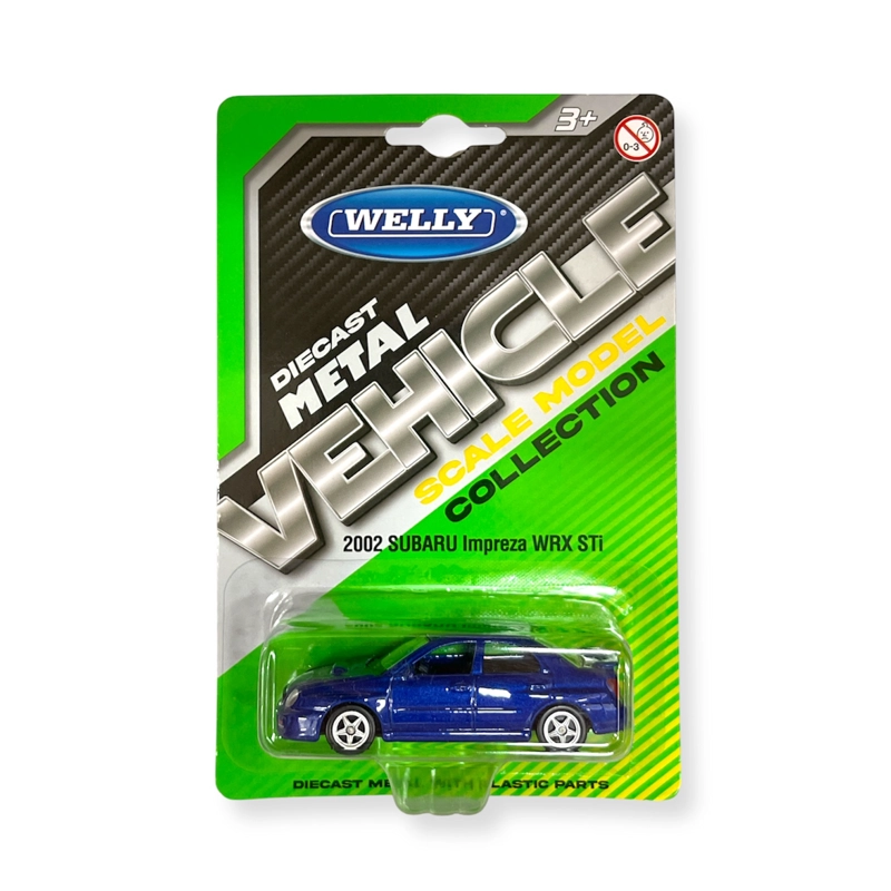 AUTO SUBARU IMPREZA WXR STI ESCALA 1:60 - WELLY - 3