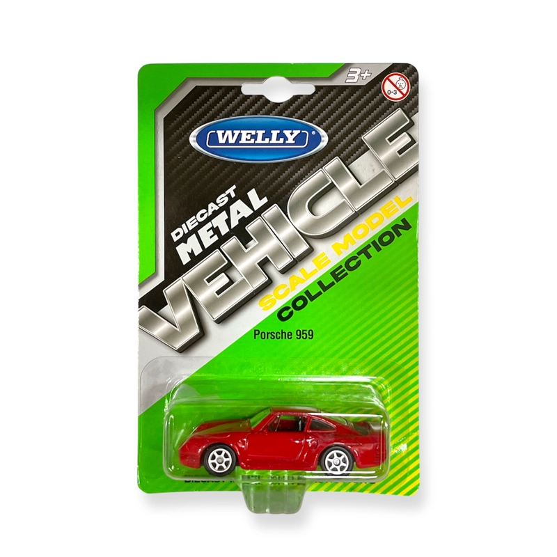 AUTO PORSCHE 959 ESCALA 1:60 - WELLY - 3