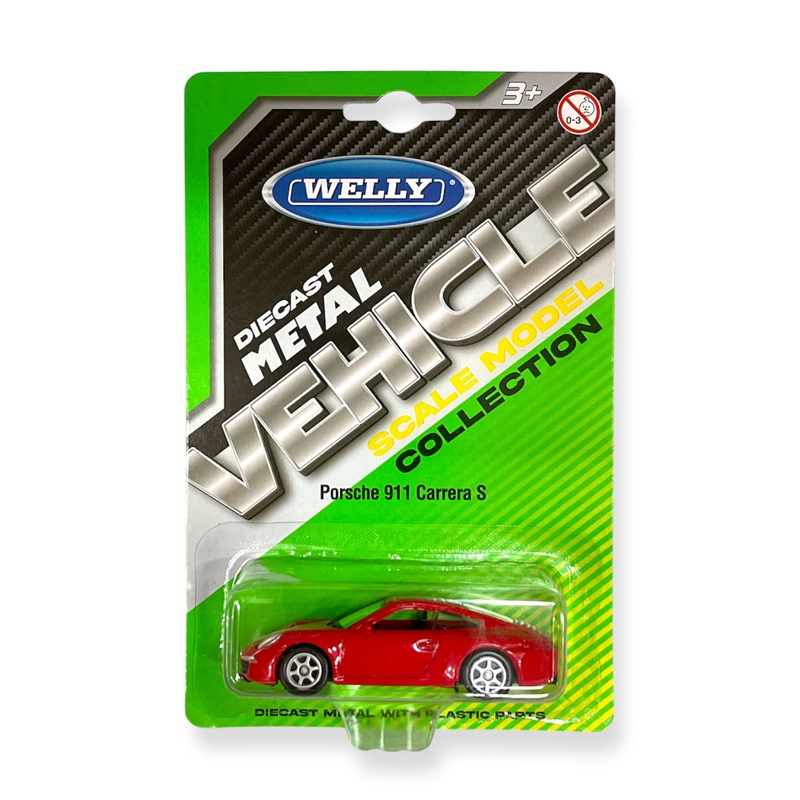 AUTO PORSCHE 911 CARRERA S ESCALA 1:60 - WELLY - 3