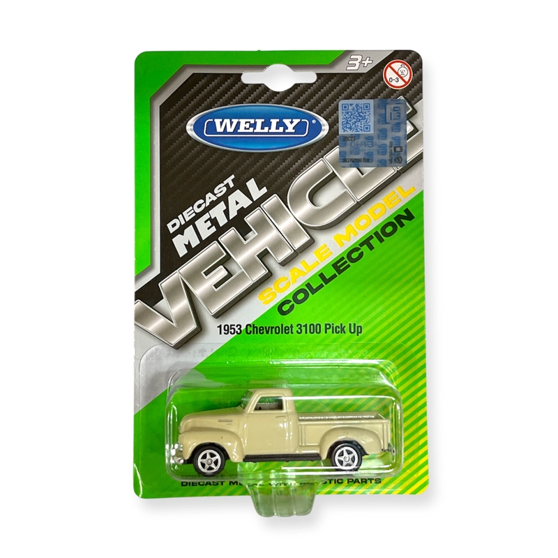 SUV CHEVROLET 3100 PICK UP ESCALA 1:60 - WELLY - 3