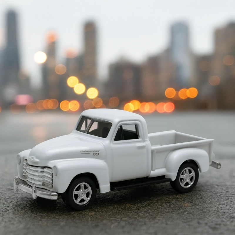 SUV CHEVROLET 3100 PICK UP ESCALA 1:60 - WELLY - 5