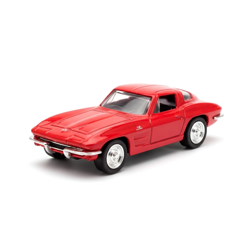 AUTO CHEVROLET CORVETTE 1963 ESCALA 1:60 - WELLY - 1