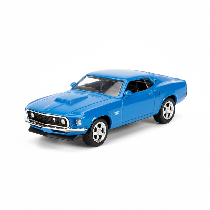 AUTO FORD MUSTANG BOSS 429 1969 ESCALA 1:60 - WELLY - 1