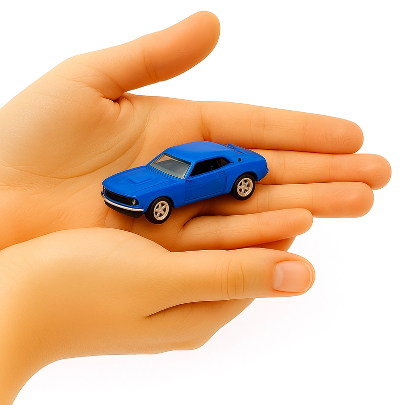 AUTO FORD MUSTANG BOSS 429 1969 ESCALA 1:60 - WELLY - 2