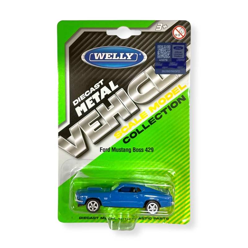 AUTO FORD MUSTANG BOSS 429 1969 ESCALA 1:60 - WELLY - 3