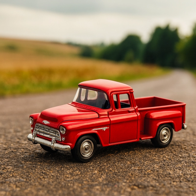 AUTO CHEVROLET STEPSIDE ESCALA 1:60 - WELLY - 5