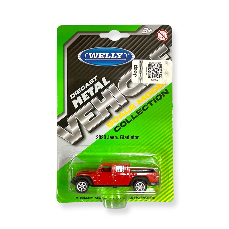 SUV JEEP GLADIATOR ESCALA 1:60 - WELLY - 3
