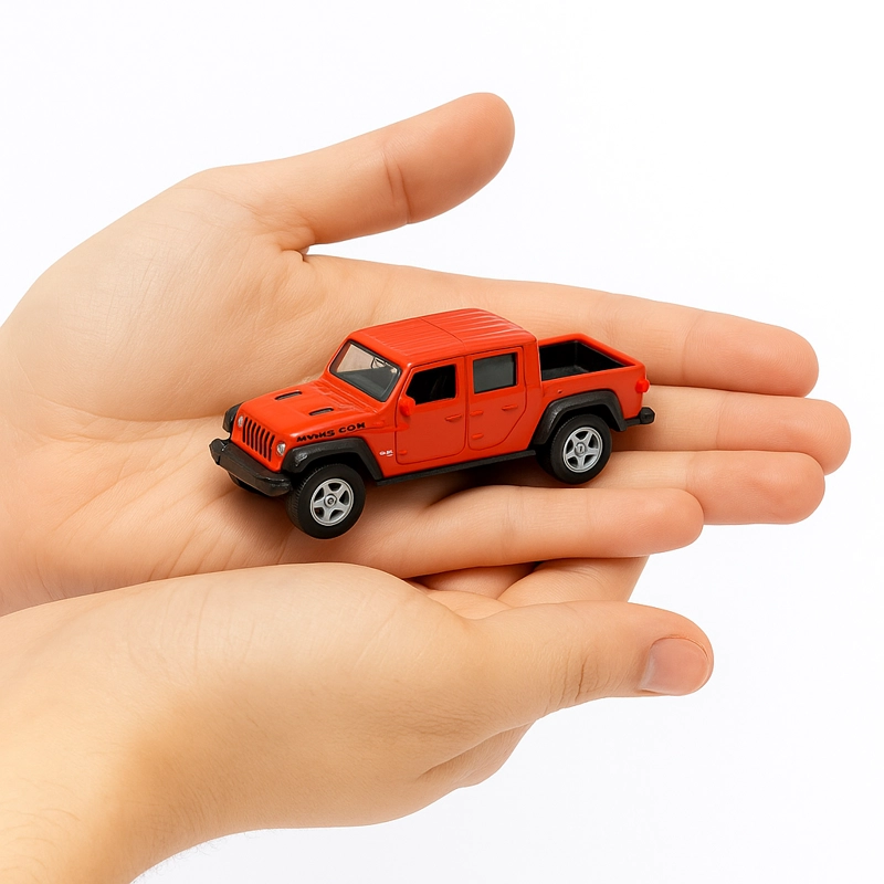 SUV JEEP GLADIATOR ESCALA 1:60 - WELLY - 6