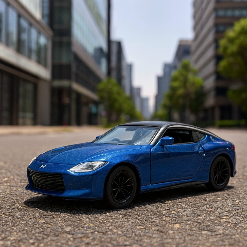 AUTO NISSAN Z 2023 ESCALA 1:60 - WELLY - 5
