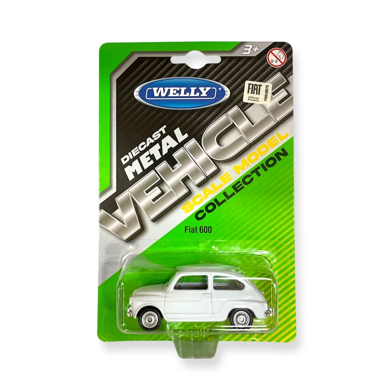 AUTO FIAT 600 ESCALA 1:60 - WELLY - 3