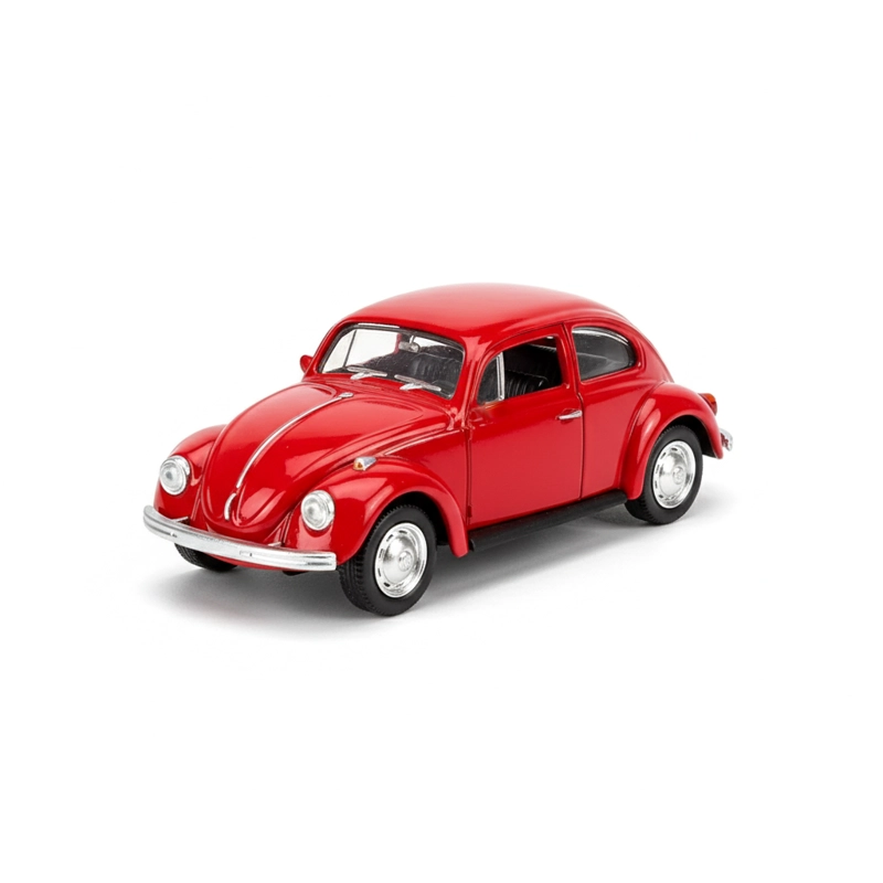 AUTO VOLKSWAGEN BEETLE ESCALA 1:60 - WELLY - 1