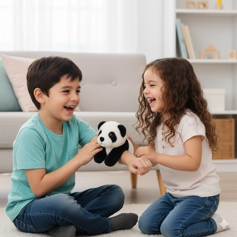 PELUCHE SLAP-BUDDY 20 CM OSO PANDA - TOYNG - 9