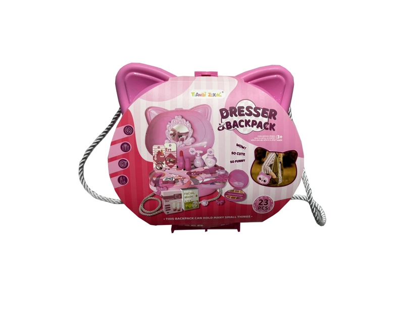 CARTERA INFANTIL DE GATA + ACCESORIOS DE BELLEZA – TOYNG - 7