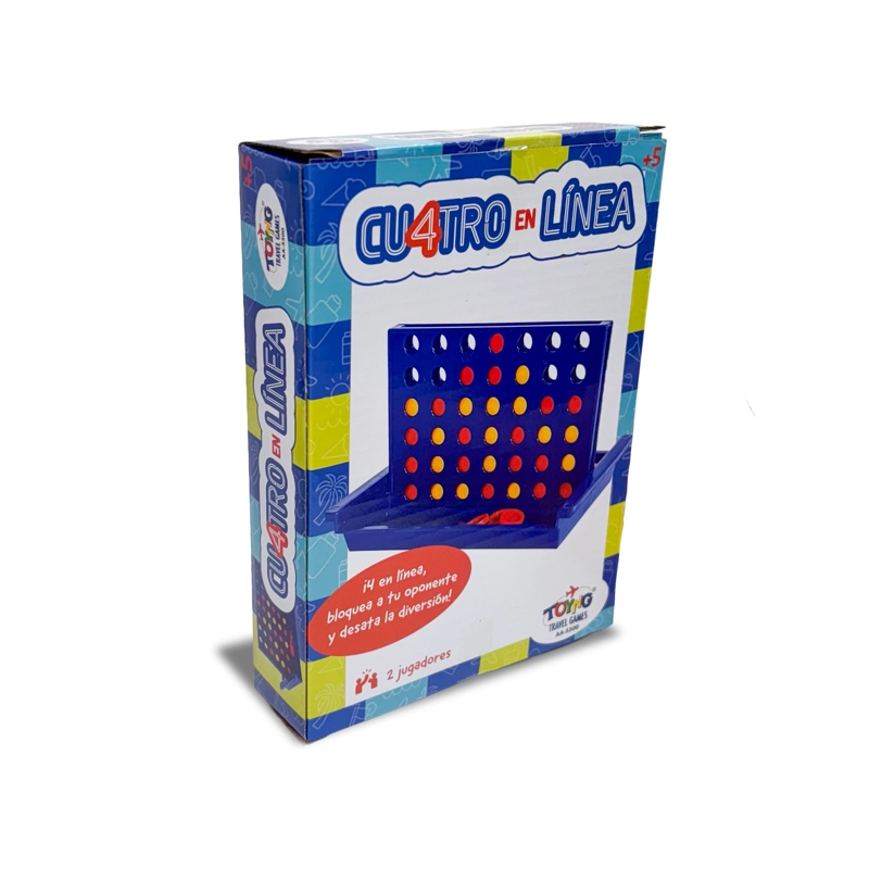 JUEGO DE MESA TRAVEL GAME 4 LINEA – TOYNG - 3