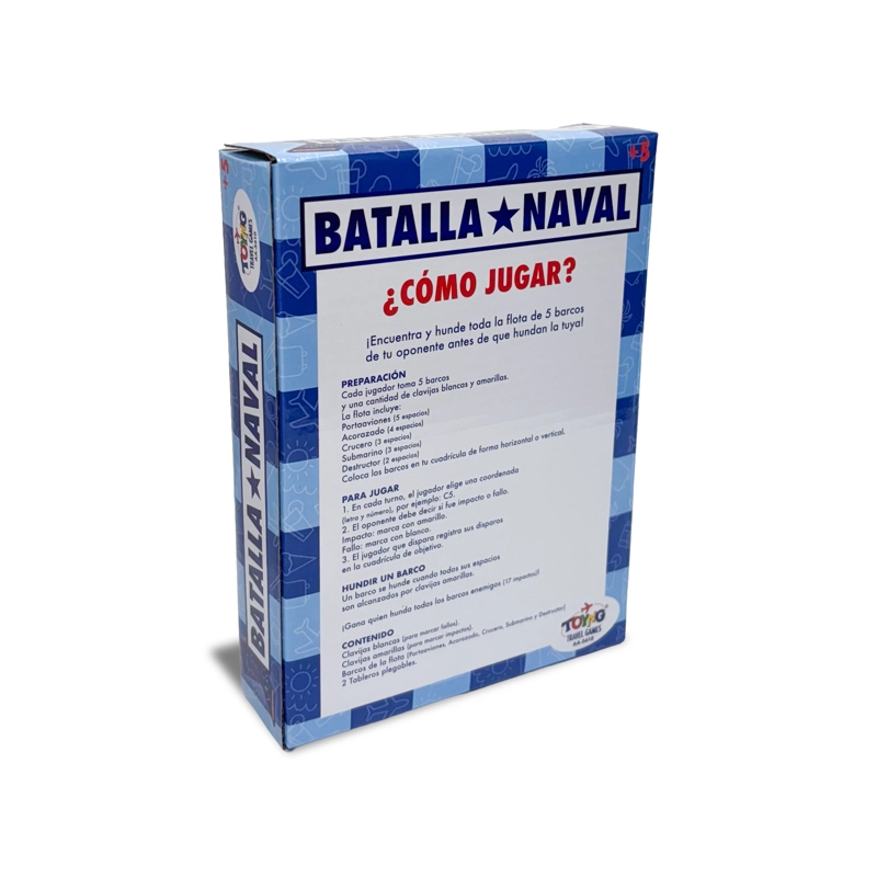 JUEGO DE MESA TRAVEL GAME BATALLA NAVAL – TOYNG - 4
