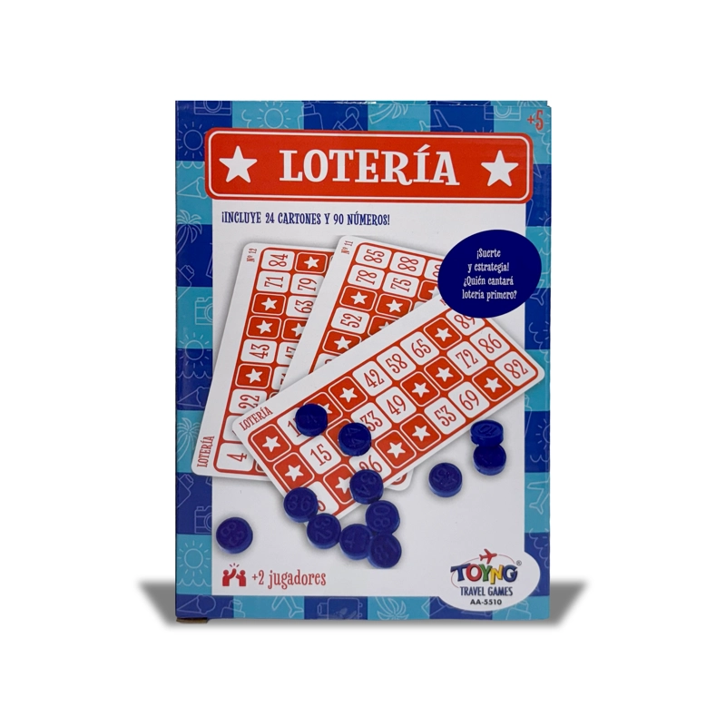 UEGO DE MESA TRAVEL GAME 24 CARTONES CON FICHAS – TOYNG - 2
