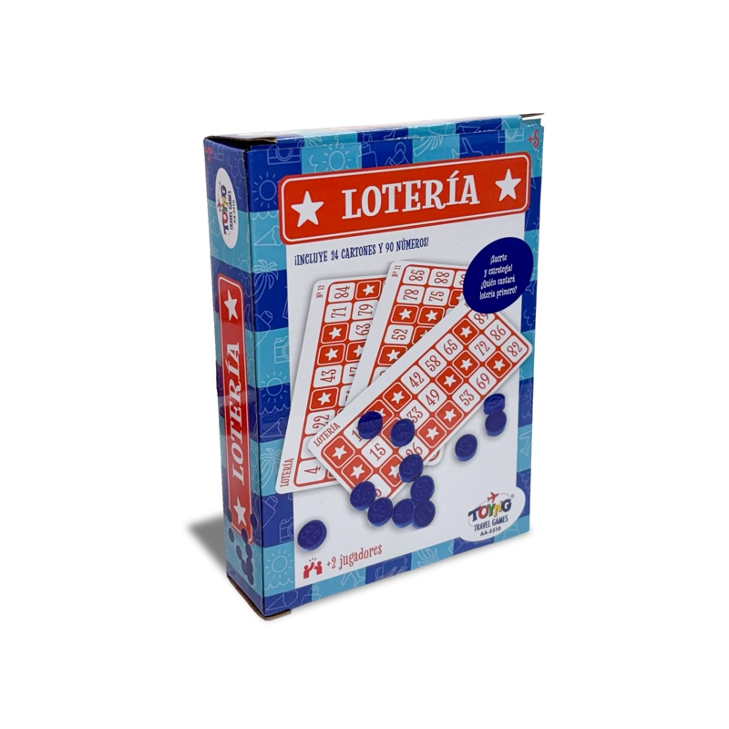 UEGO DE MESA TRAVEL GAME 24 CARTONES CON FICHAS – TOYNG - 3