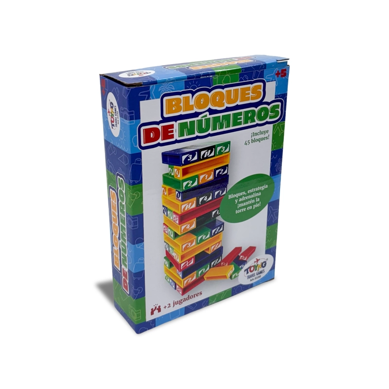 JUEGO DE MESA TRAVEL GAME BLOQUES DE NUMEROS – TOYNG - 2
