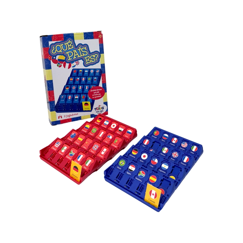 JUEGO DE MESA TRAVEL GAME ¿QUE  PAIS ES? – TOYNG - 1