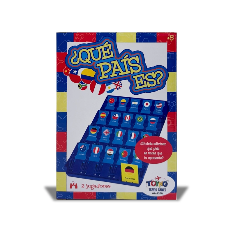 JUEGO DE MESA TRAVEL GAME ¿QUE  PAIS ES? – TOYNG - 2