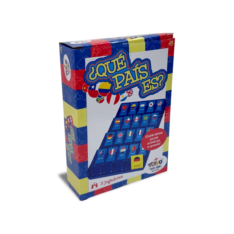 JUEGO DE MESA TRAVEL GAME ¿QUE  PAIS ES? – TOYNG - 3