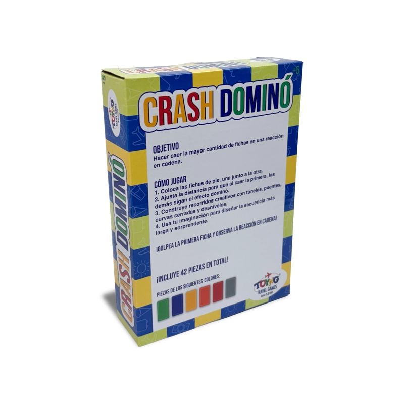 JUEGO DE MESA TRAVEL GAME CRUSH DOMINO – TOYNG - 4