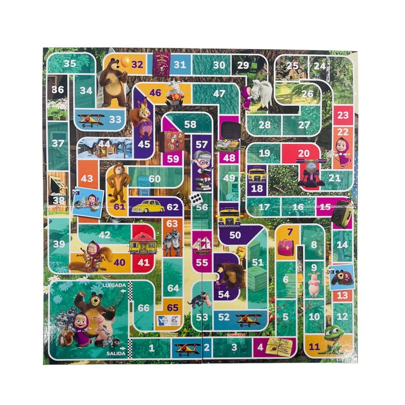 JUEGO DE MESA PASEO POR EL BOSQUE - MASHA Y EL OSO - 2