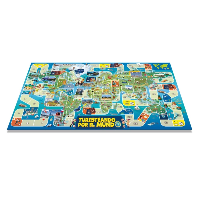 JUEGO DE MESA TURISTEANDO MUNDO - TOYNG - 3